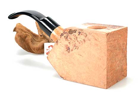 Molina Bruyereholzkantel Bent Mundstück Molina Bruyereholzkantel Bent Mundstück